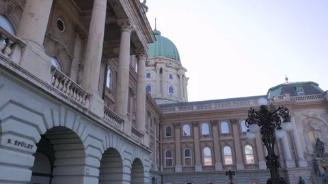 Royal Palace, Budapest Stock Footage 83636338