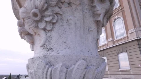 Royal Palace, Budapest Stock Footage 83666903