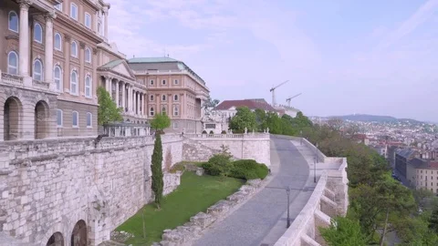 Royal Palace, Budapest Stock Footage 83667212