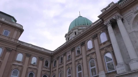 Royal Palace, Budapest Stock Footage 83668513