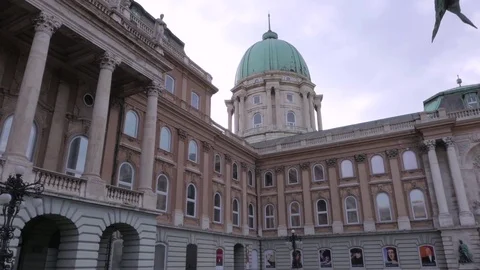 Royal Palace, Budapest Stock Footage 83669247