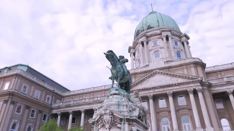 Royal Palace, Budapest Stock Footage 83671059