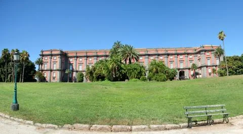 Royal palace of capodimonte, naples Stock Photos