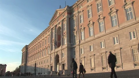 Royal Palace of Caserta Stock Footage 97992384