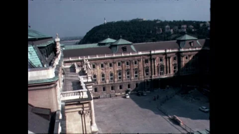 Royal Palace Courtyard Stock Footage 278410075
