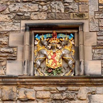 The Royal Palace in Crown Square, Edinburgh Castle, Scotland Foto stock