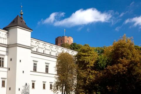 Royal Palace of Lithuania Stock Photos