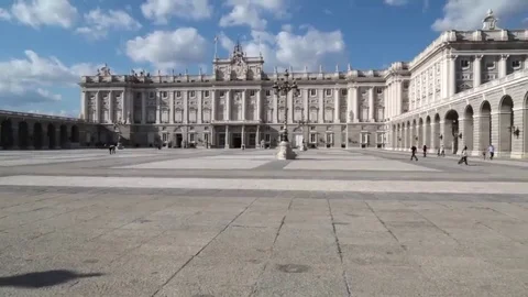 Royal Palace of Madrid Stock Footage 69110181