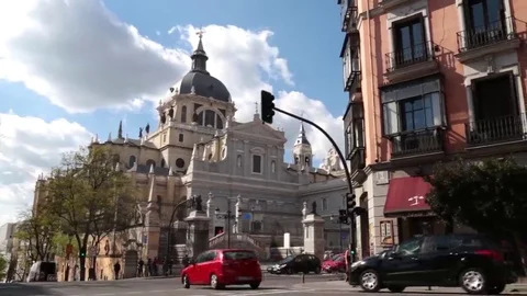 Royal Palace of Madrid Stock Footage 69110184