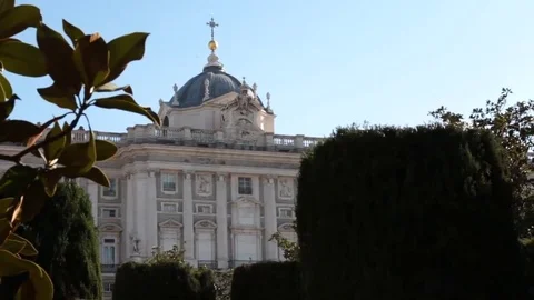 Royal Palace of Madrid Stock Footage 69110265