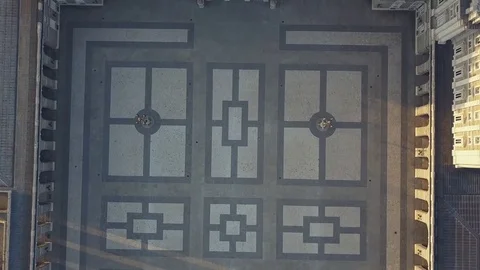 Royal palace in madrid Stock Footage