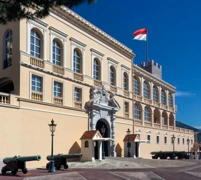 Royal Palace - Monaco Stock Photos