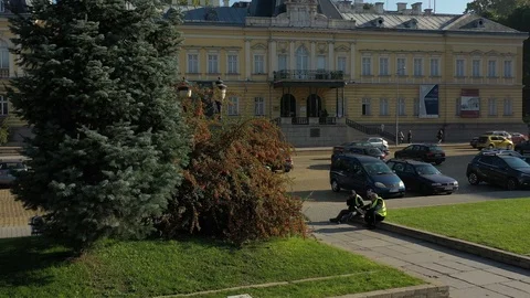 Royal Palace Sofia Stock Footage 117596430