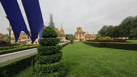 Royal palace in Thailand Video stock 248938501