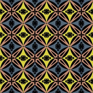 Royal pattern. The Seamless vector background Stock Illustration