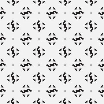 Royal pattern. Seamless vector background Illustrazione stock