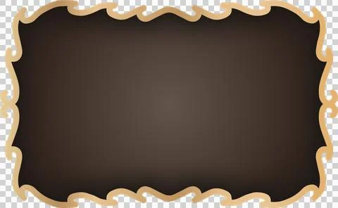 Royal Rectangle Shape Design Stock Illustration