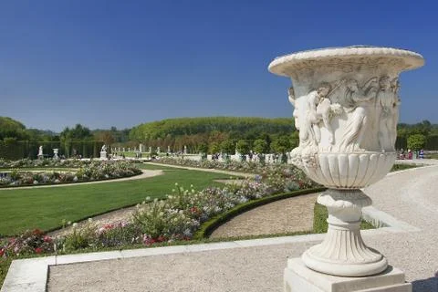 Royal residence Versailles Stock Photos