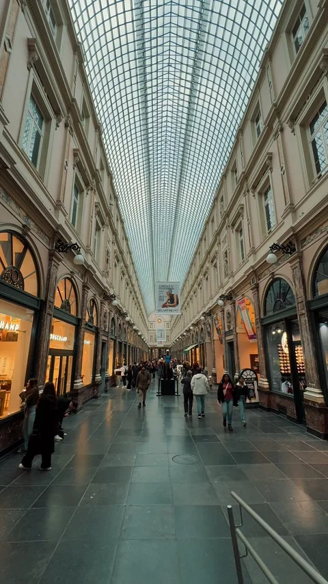 Royal Saint-Hubert Galleries 6 (Editorial) Video stock 325967986