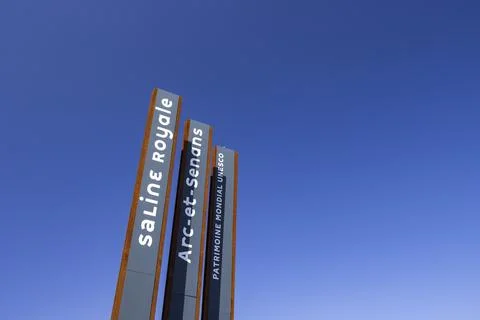 Royal salt work complex in Arc-et-Senans, UNESCO World Heritage Site, Franc.. Foto stock