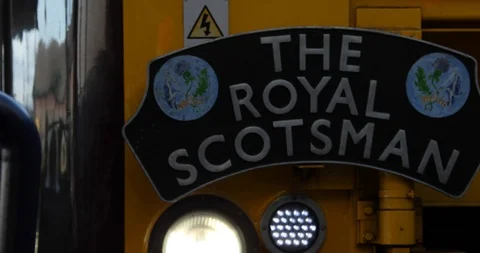 The royal scotsman Stock Footage 101135890