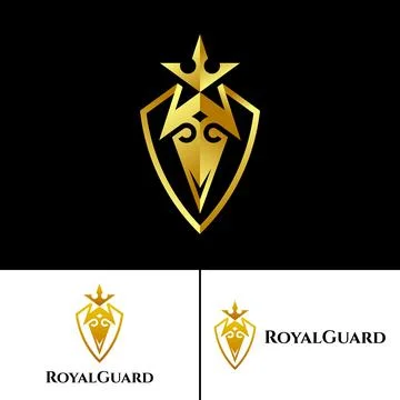 Royal Security Icon or Logo イラスト素材
