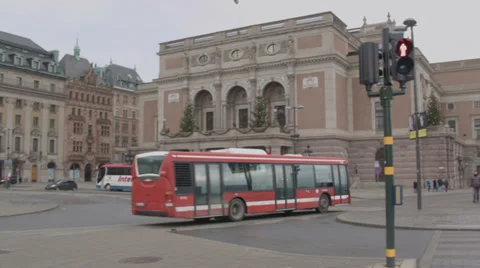 Royal Swedish Opera 库存影片 33994609