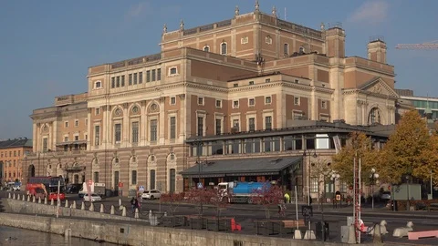 The Royal Swedish Opera Stock Footage 98296443