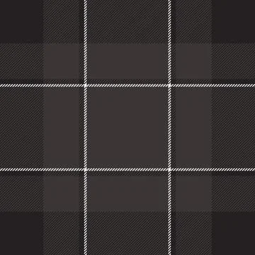 Royal tartan plaid pattern with a woven fabric texture and clear check layout Stock Illustration