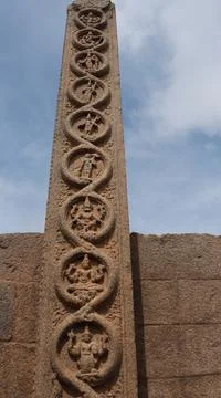 The Royal Tower is believed to date back to the Vijayanagara period. Beautifu Stock Photos