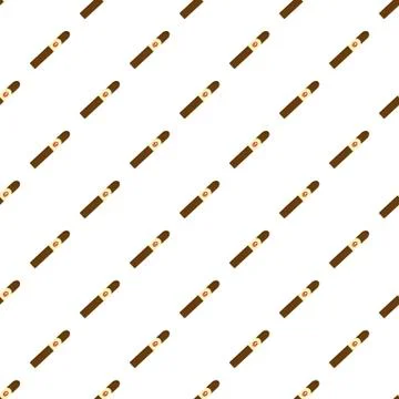 Royale cigar of cuba icon, flat style Stock Illustration
