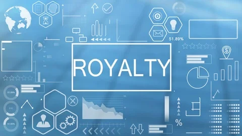 Royalty, Animated Typography Stock Footage 116354807