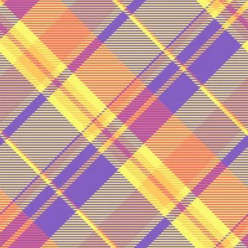 Royalty fabric texture check, femininity plaid background vector. Contour s.. Stock Illustration