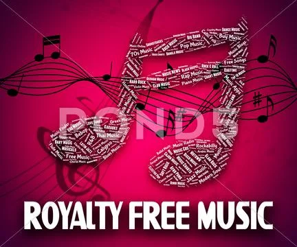 Royalty Free Music Shows Sound Tracks And Rf Stock Illustration