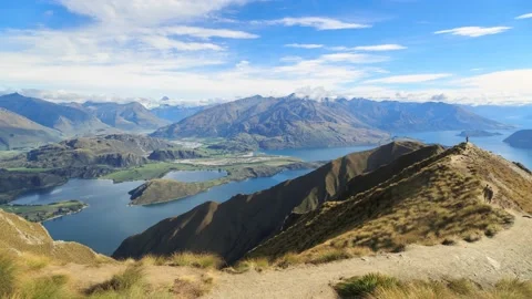 Royce Peak Look Out,4k,timelapse Stock Footage 229791017