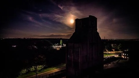 Royston pit stack near Barnsley 스톡 사진
