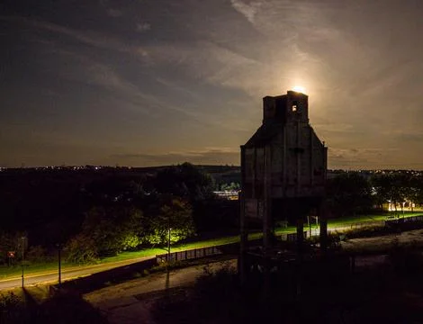 Royston pit stack near Barnsley Stock Photos
