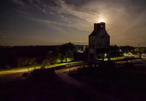 Royston pit stack near Barnsley Stock Photos