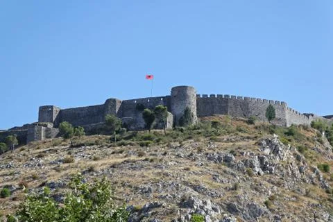 Rozafa castle shkoder Stock Photos