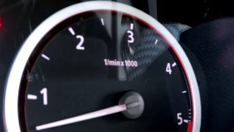 RPM gauge Stock Footage 82076503