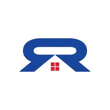 RR Letter monogram Initial Logo Design Template Vector Illustration. RR ele.. Illustrazione stock