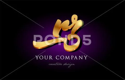 RR Initial Letter Gold Calligraphic Feminine Floral Hand Drawn Heraldic  Monogram Antique Vintage Style Luxury Logo Design Premium Stock Vector -  Illustration of handwriting, icon: 214448258