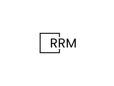 RRM letter initial logo design vector illustration Stock Illustration