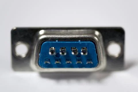 Rs 232 connector Stock Photos