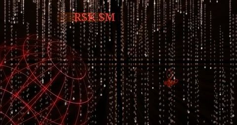 RSK Smart Bitcoin (RBTC) cryptocurrency coin demolish main world currencies. Stock Footage 102679980