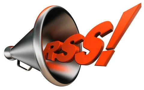 Rss bullhorn Stock Illustration
