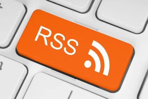 Rss button Stock Photos