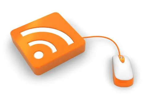 RSS concept Stock Illustration