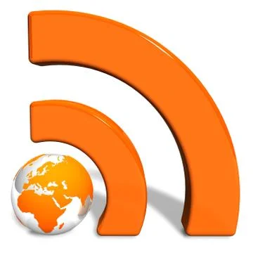 RSS concept Stock Illustration