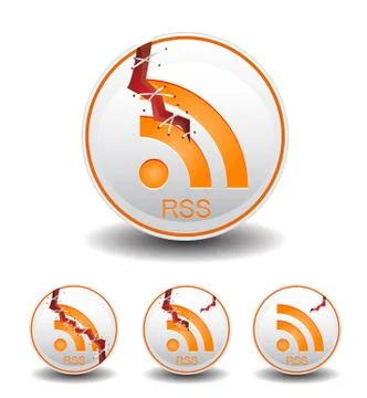 Rss feed news Stock Illustration